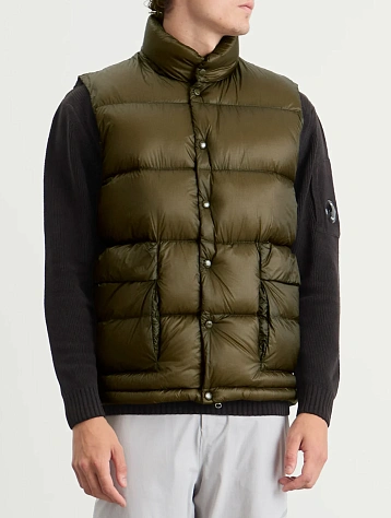 Жилет C.P. Company D.D. Shell Down Ivy Green