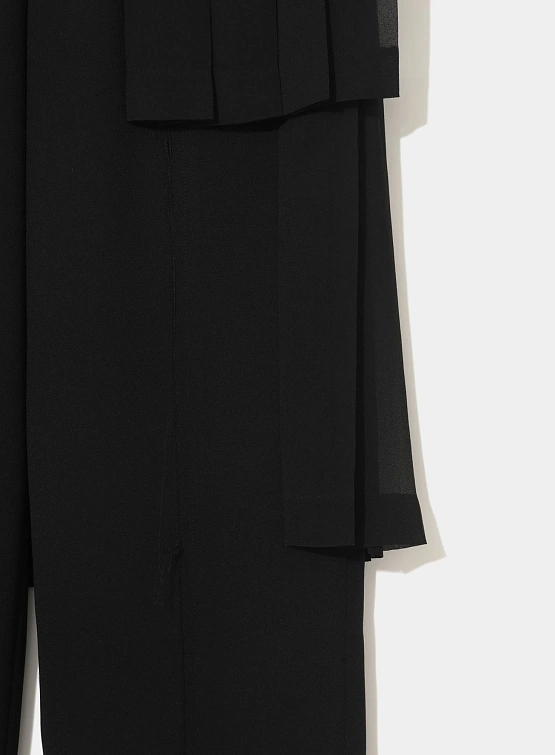 Женские юбка-брюки UNDERCOVER Straight Georgette Pleated Black