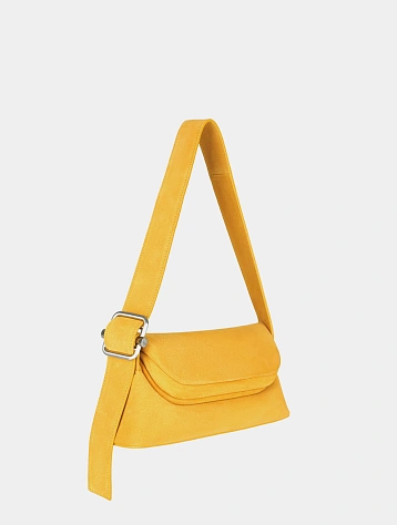 Сумка OSOI Folder Brot Suede Mustard