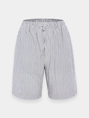 Шорты XENIA TELUNTS Nine AM Shorts Blue And White Stripe