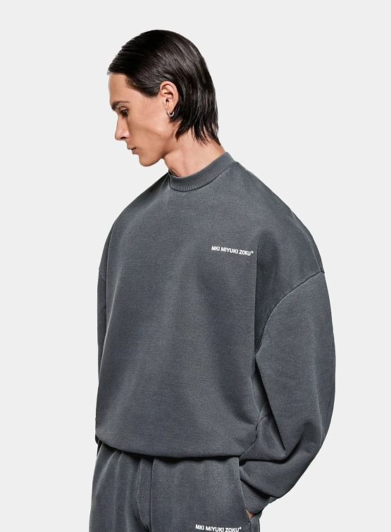 Свитшот MKI MIYUKI ZOKU Uniform Pigment Black