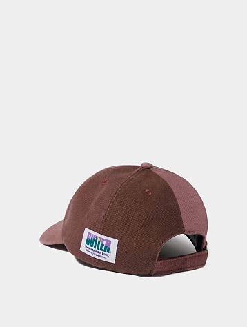 Кепка Butter Goods Patchwork 6 Panel Washed Burgundy