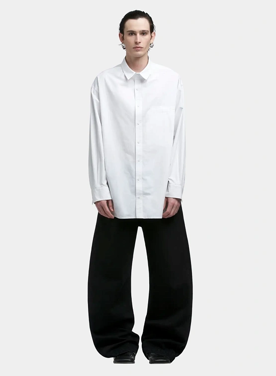 Рубашка entire studios Giant Shirt White