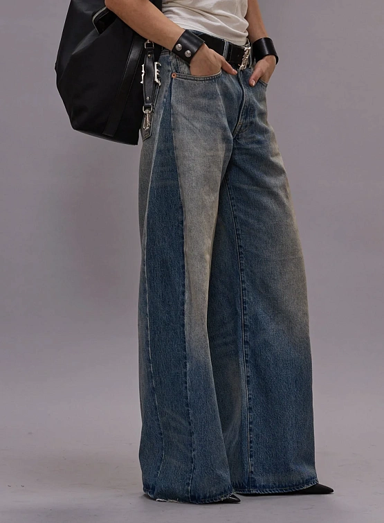 Женские джинсы R13 Insert D'arcy Loose Vintage Indigo Color Block