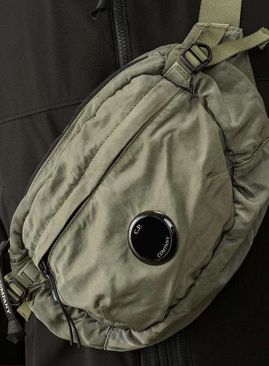 Сумка C.P. Company Nylon B Crossbody Agave Green