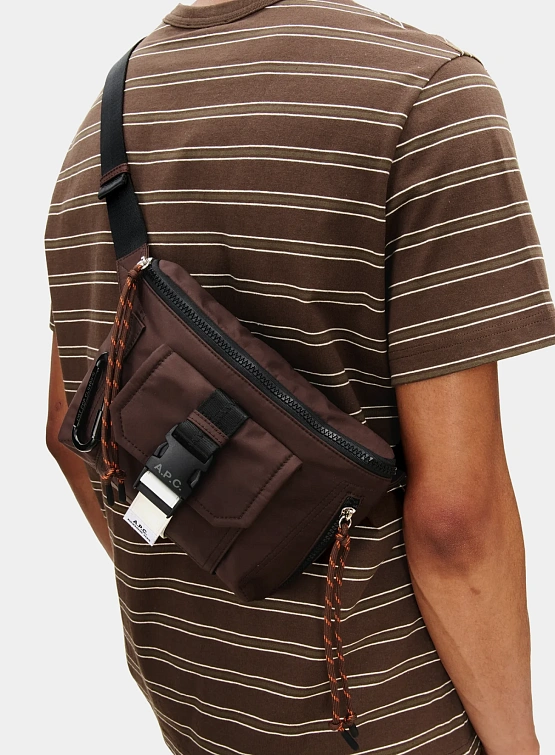 Сумка A.P.C. Banane Trek Brown