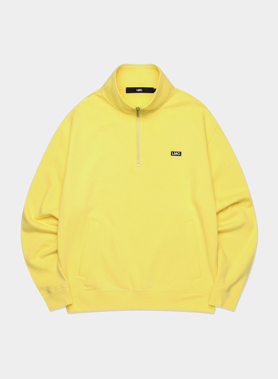 Халф-зип LMC Box Quarter Zip Sweatshirt Light Yellow