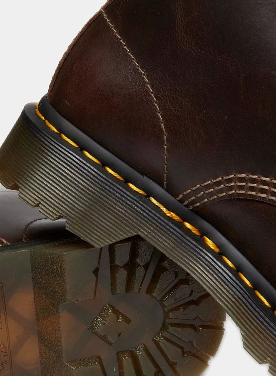 Женские ботинки Dr. Martens 1460 Pascal Serena Dark Khaki