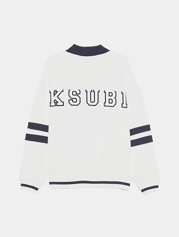 Женское поло Ksubi 99 Boyfriend Polo Vintage White