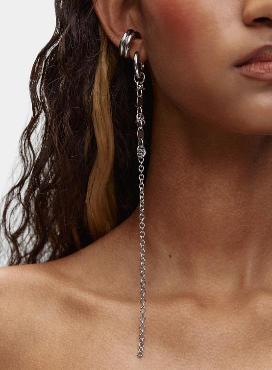 Удлиненные серьги OMUT Knotty