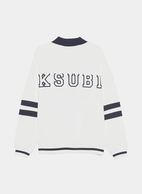 Женское поло Ksubi 99 Boyfriend Polo Vintage White