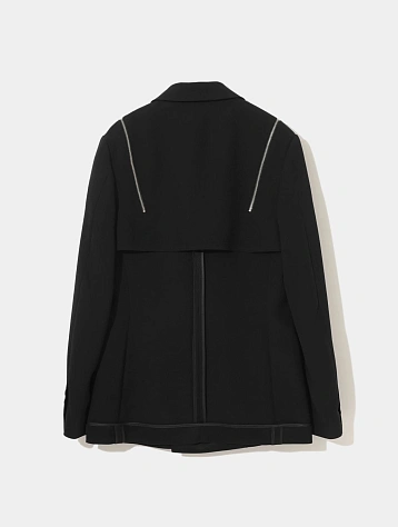 Женский пиджак UNDERCOVER Blend Inside-Out Satin Black