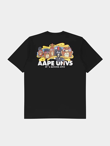 Футболка AAPE x Eric Inkala Aaper Graphic Black