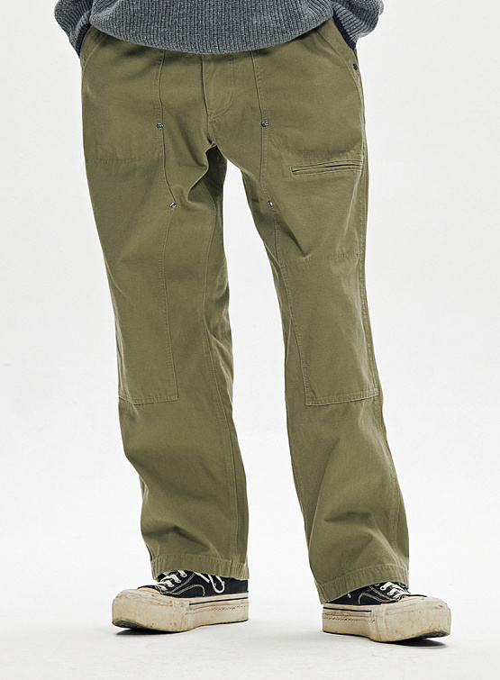 Брюки FrizmWORKS Jungle Cloth Double Knee Khaki Beige
