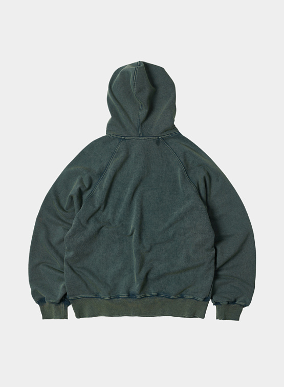 Худи FrizmWORKS OG Vintage Dyeing Pullover Dark Green