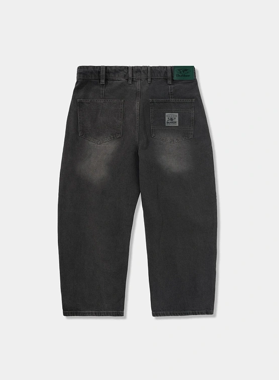 Джинсы Butter Goods Wide Cut Jeans Washed Black