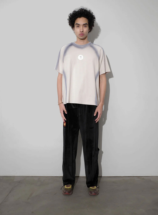 Футболка Jungles Jungles Sprayed Raw Edge White