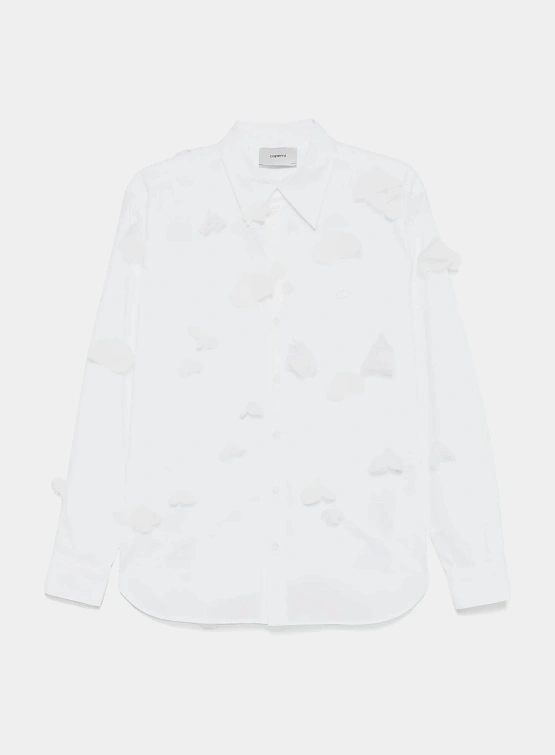 Женская блузка Coperni Organza Butterfly White
