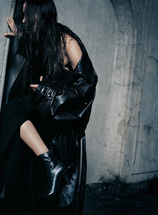 Женские сапоги Sunnei 1000Chiodi Ankle Boot Black