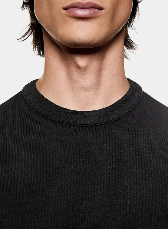 Лонгслив MKI MIYUKI ZOKU 220 Gsm Slub Black