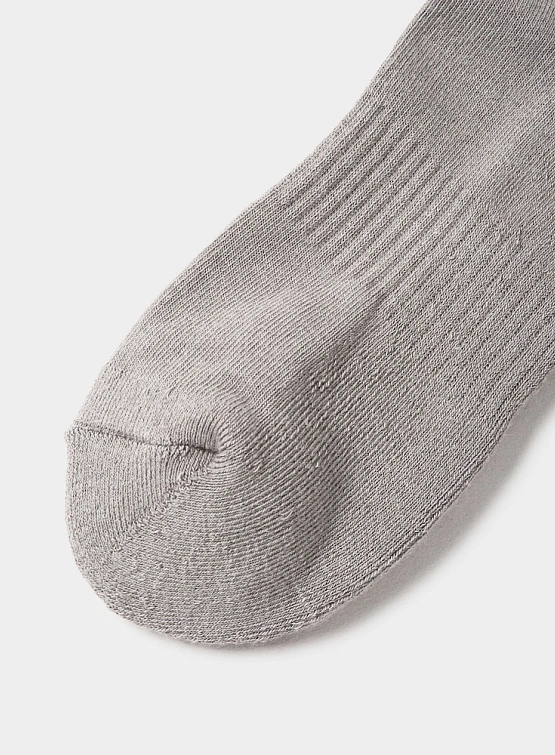 Носки Juun.J Logo Crew Socks Beige