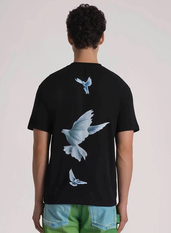 Футболка 3.PARADIS Freedom Dove T-shirt Black