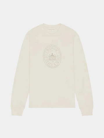 Лонгслив MUSEUM OF PEACE & QUIET RETREAT CENTER Bone