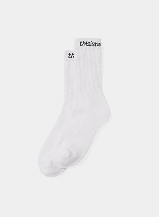 Носки thisisneverthat SP-Logo Socks 3Pack White