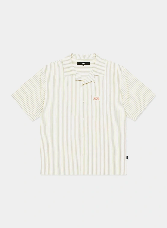 Рубашка LMC Stripe Resort Short Slv Shirt Ivory