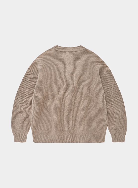 Кардиган FrizmWORKS Heavy Wool Round Oatmeal