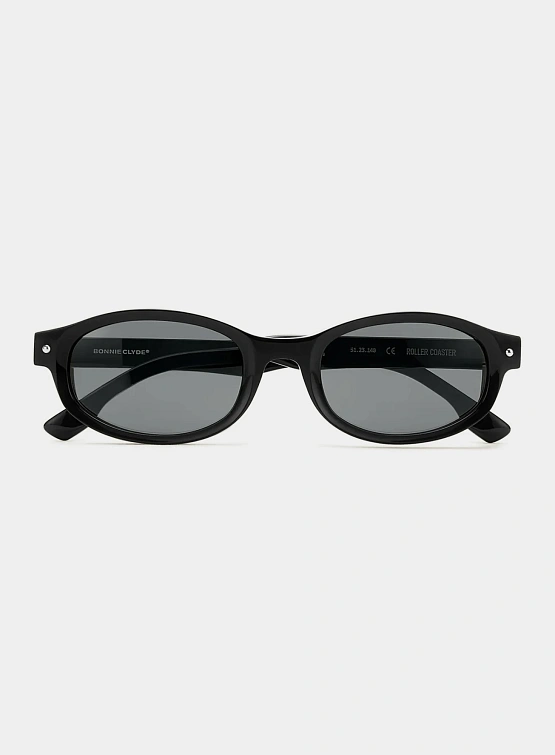 Очки Bonnie Clyde Roller Coaster Black & Black Lens