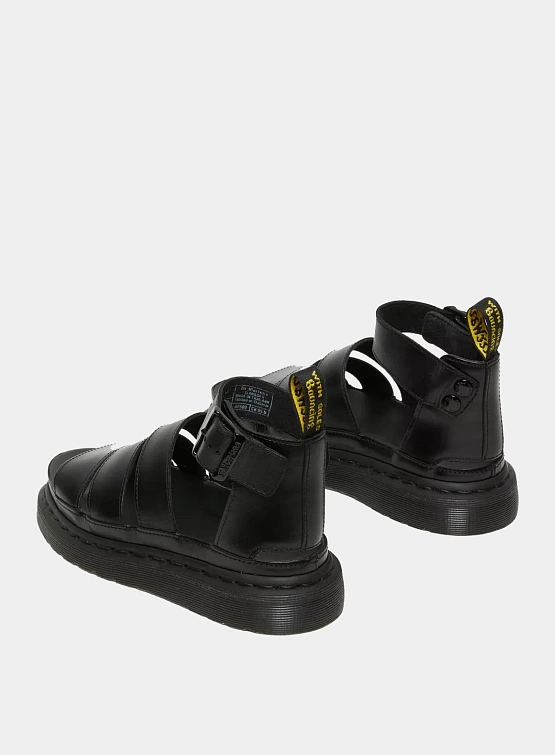 Dr. Martens Clarissa II Brando Leather Black Dr. Martens Studio Slow