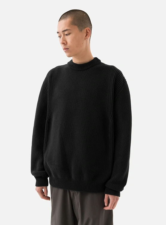 Свитер MAHARISHI 1462 Maharishi Knitted Crew Black