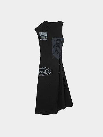 Женское платье TheOpen Product Collage Printed Dress Black