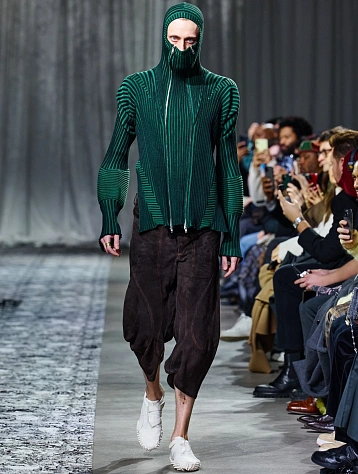 Кардиган LUEDER Healer Knit Zip Black/Green