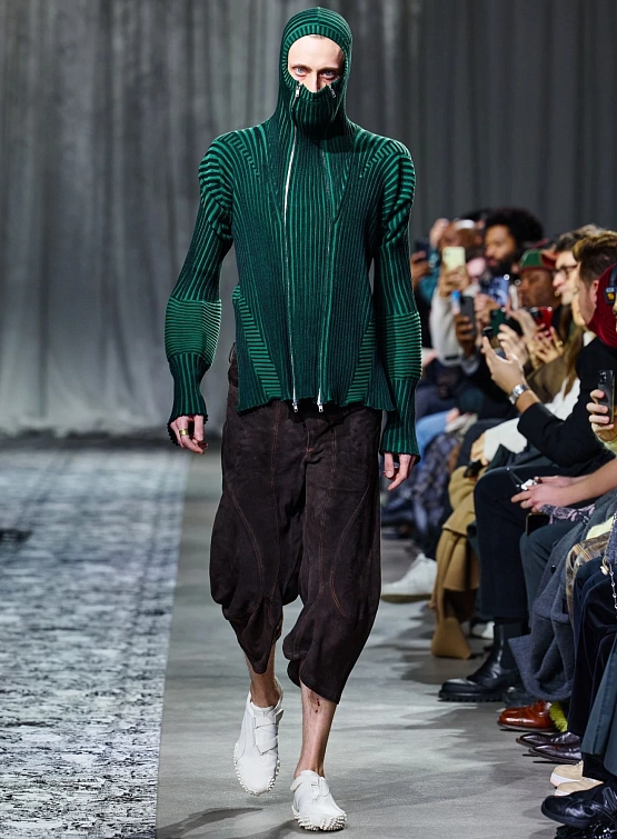 Кардиган LUEDER Healer Knit Zip Black/Green