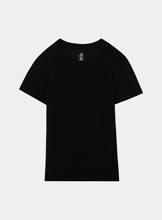 Женская футболка thom/krom W TS 572 Black