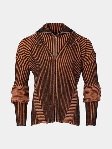 Кардиган LUEDER Healer Knit Zip Black Orange