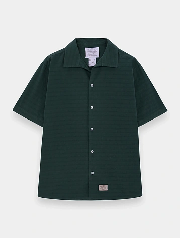 Рубашка RANRA Sun Stripy Cotton S/S Kombu Green