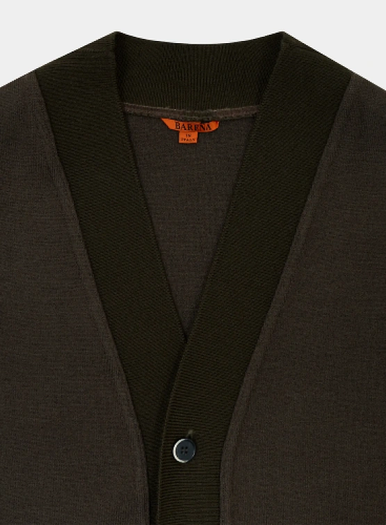 Кардиган Barena Venezia Cavian Lanoso Black