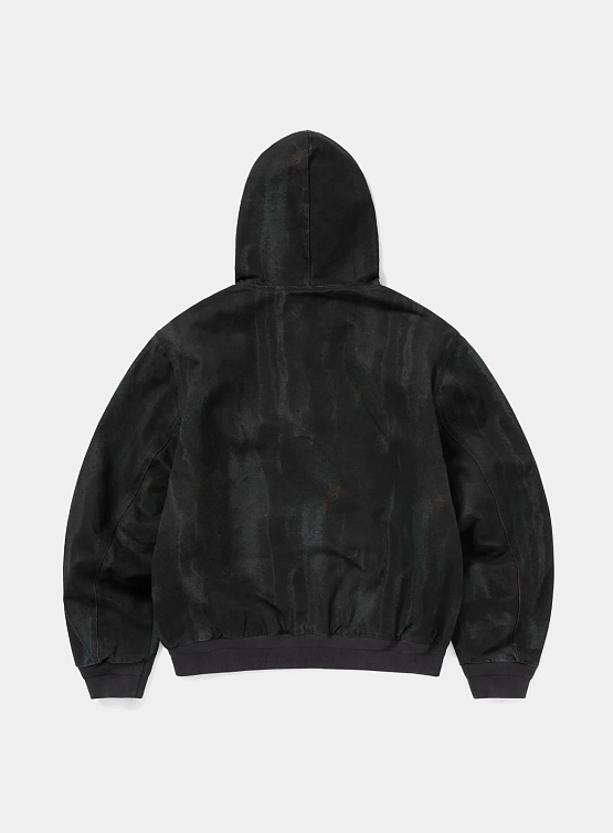 Бомбер thisisneverthat Blurred Jacket Black