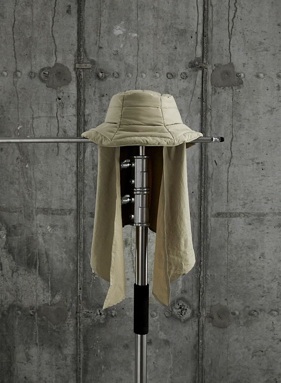 Панама XENIA TELUNTS Snug-Scarf Bucket Hat Beige