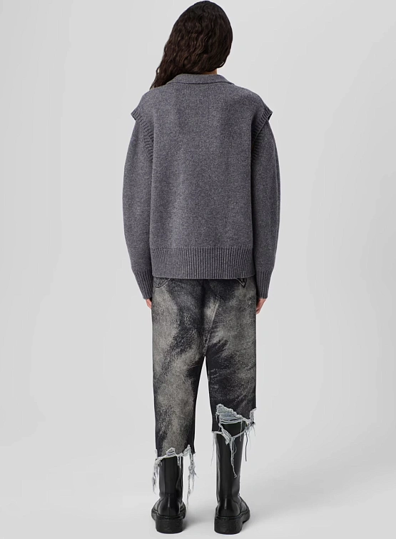 Женская юбка CAMPERLAB Asymmetric Denim Black/Gray