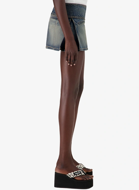 Женские сандалии Coperni Wedges White/Black