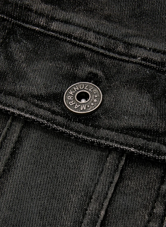 Женский топ MARRKNULL Asymmetric Denim Black