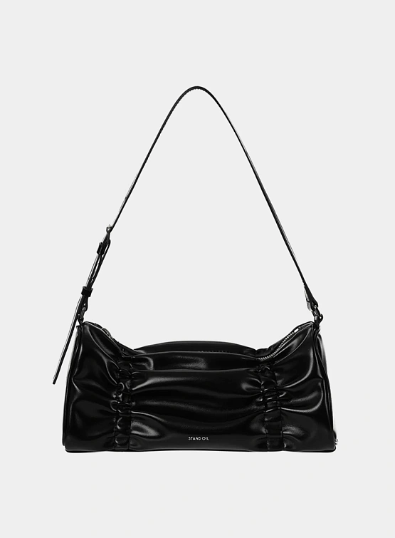 Женская сумка STAND OIL Pleats Black