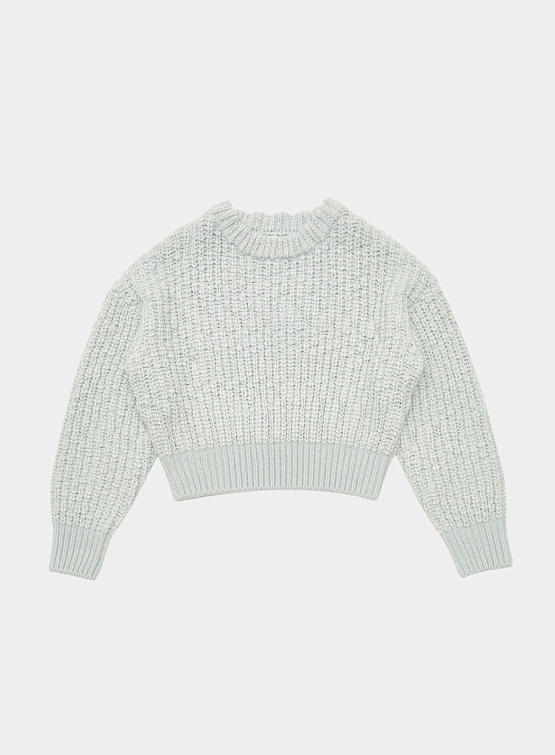 Женский свитер AMOMENTO Alpaca Crop Pullover Mint