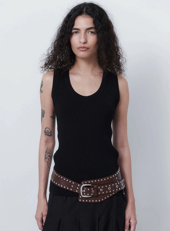 Женский топ EPINGLER Round Knit Black