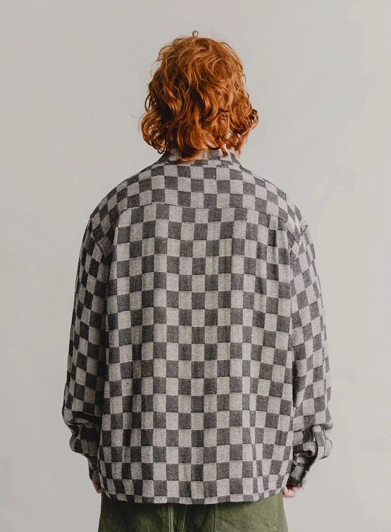 Рубашка Heresy Trellis Revere Black Check