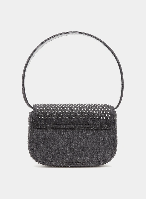 Cумка Diesel 1DR Shoulder Bag Denim Crystals Black